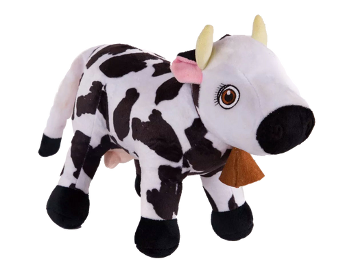 Peluche Interactivo La Vaca Lola - La Granja de Zenón (20 cm)