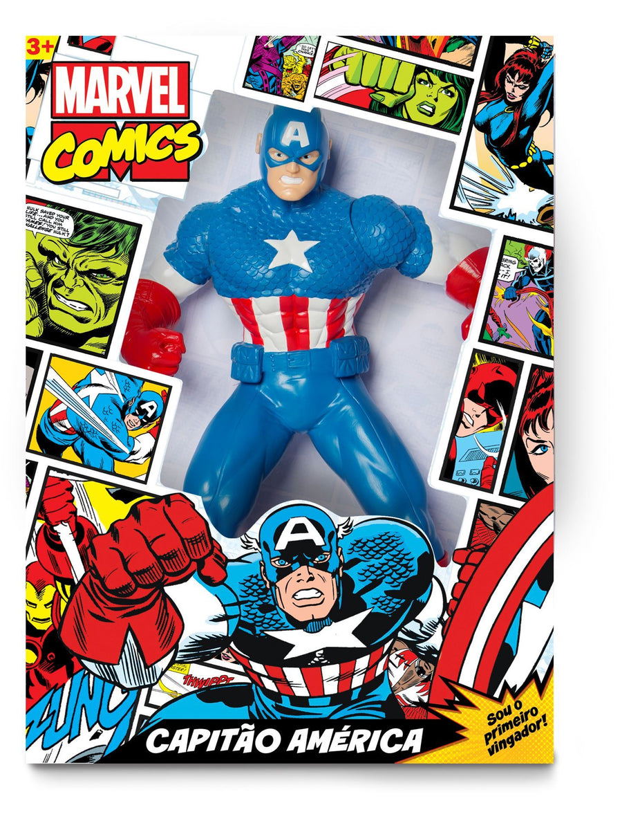 Muñeco Capitán América Avengers 50CM Marvel– Ositos y