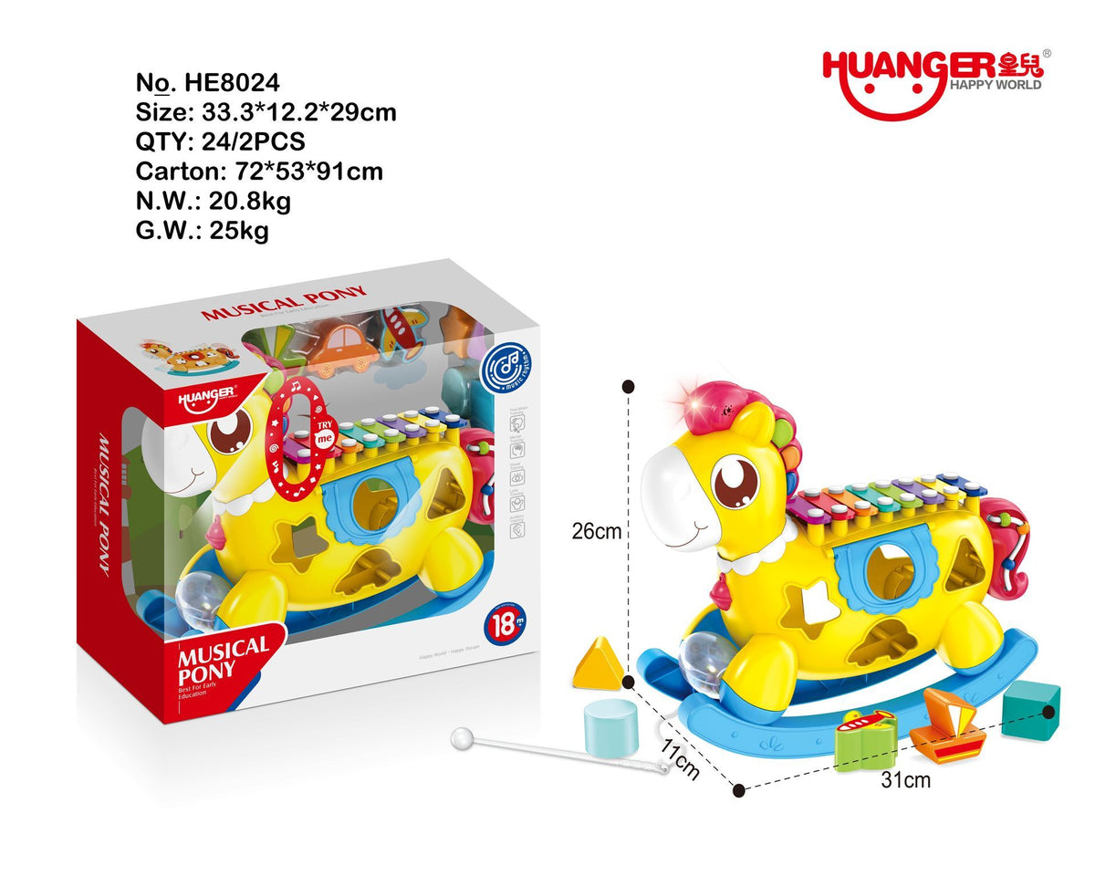 Xilófono Caballito Huanger– Ositos y