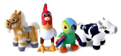 Peluches de la Granja de Zenón 15 cm