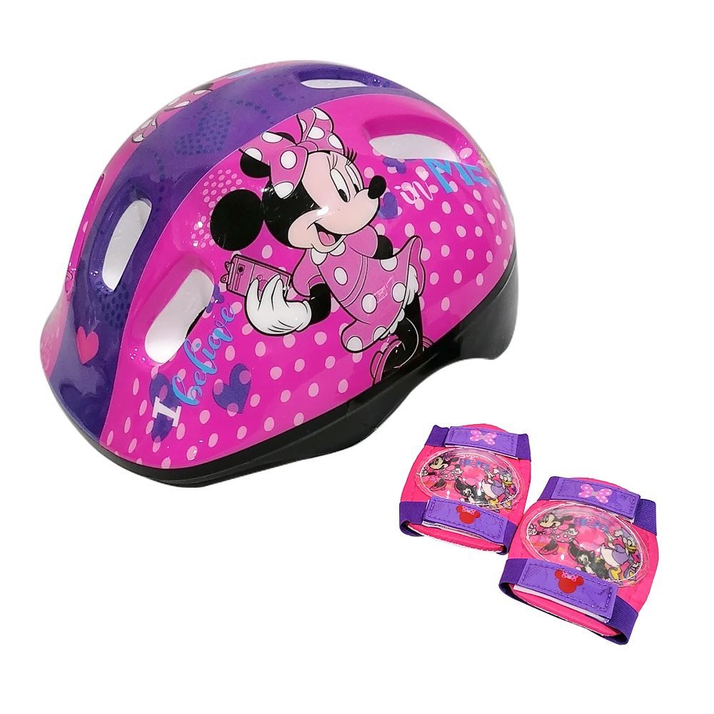 Set de Casco y Protección Minnie– Ositos y