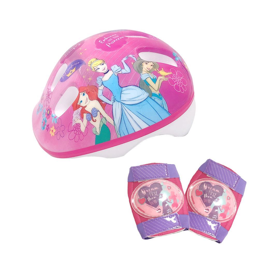 Set de casco con protector Princesas– Ositos y