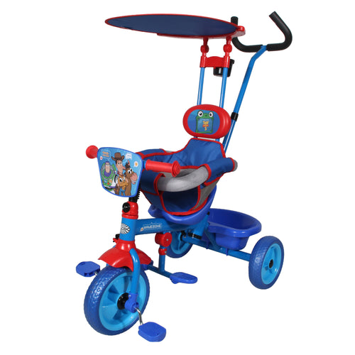 Triciclo Deluxe Toy Story 5 Disney Pixar con Toldo y Guía Parental
