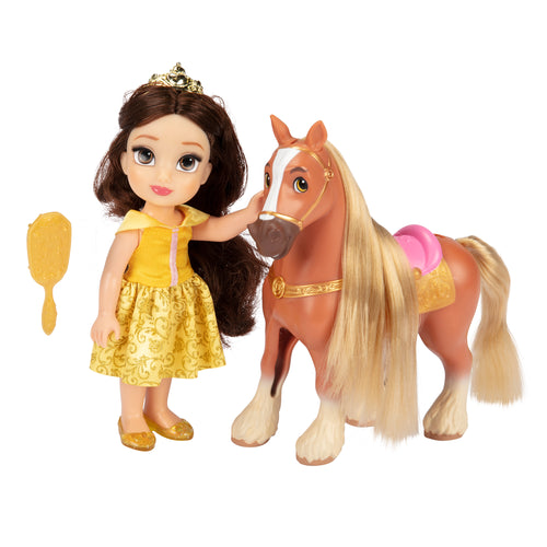 Muñeca Princesa Petit Bella con Pony Disney