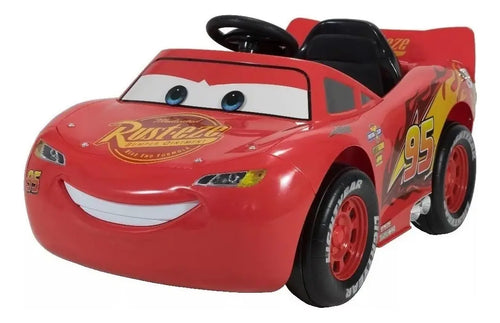 Auto a Batería con Control Remoto Rayo McQueen Disney Cars