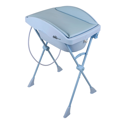 Bañera con Cambiador Burigotto Onda – Celeste