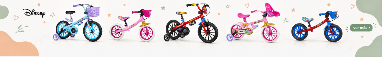 Balance bike, bici rodado 16 disney, bici rodado 12, Princesas, spiderman, frozen, 