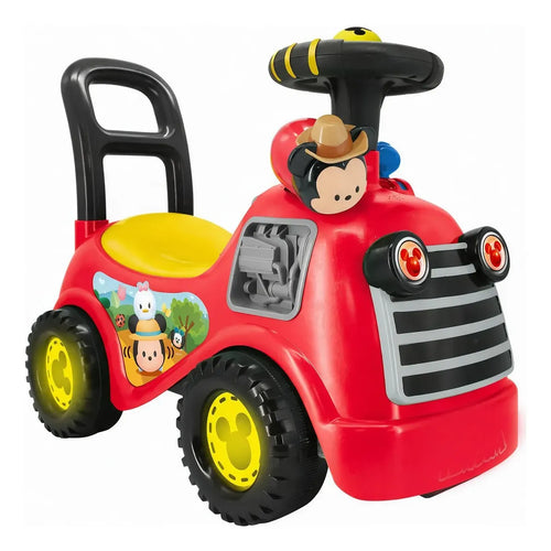 Buggie Tractor Mickey Kiddieland con Sonidos +12 Meses