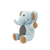 Peluche Sonajero Elefante Celeste - 25 cm de Ternura y Diversión