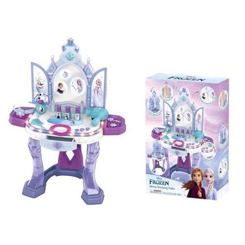 Tocador Disney Frozen con Espejo Luces y Sonidos