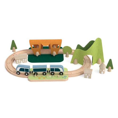 Trencito de Madera Classic World – Tren Infantil con Vagones